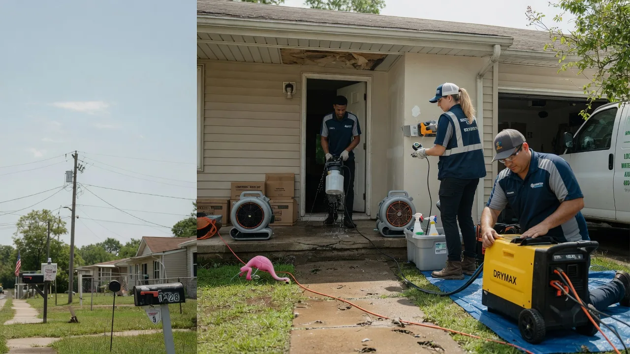 Storm Damage Water Removal in Elmer, OK near me
